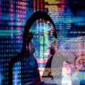 data marketing graphique femme visage logo richard bulan