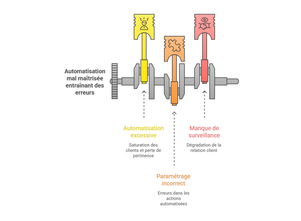Illustration des risques d’automatisation mal maîtrisée