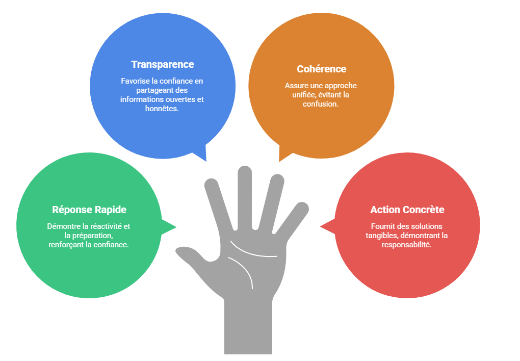 Illustration p&eacute;dagogique : capacit&eacute; de r&eacute;ponse comme facteur diff&eacute;renciant en communication de crise