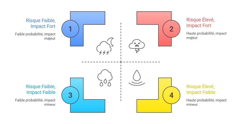 Illustration — Analyse de la probabilité et de l’impact potentiel