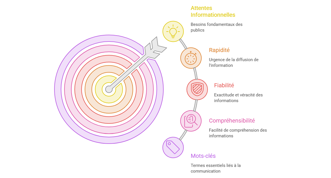 Illustration — Les attentes informationnelles des publics