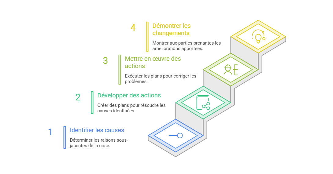 Illustration — Mettre en œuvre des actions correctrices