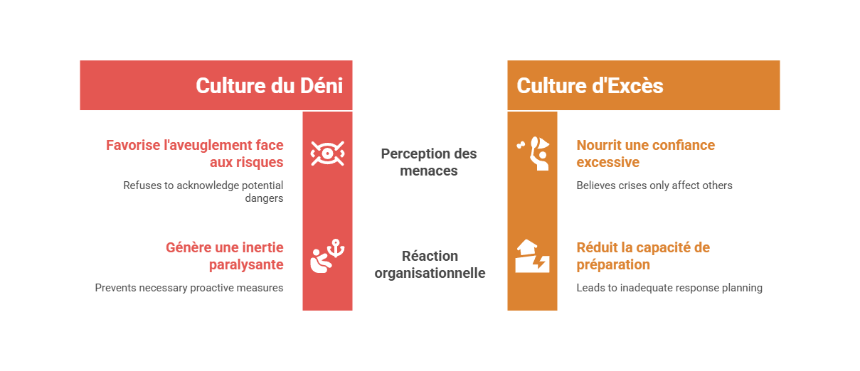 Illustration — Les freins culturels à l'anticipation des crises