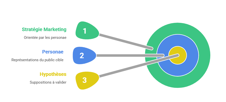 Illustration de la construction des personae