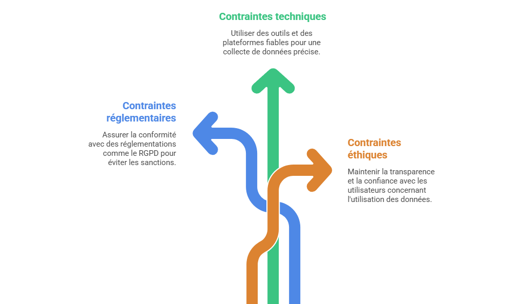 Illustration — Contraintes réglementaires, techniques et éthiques