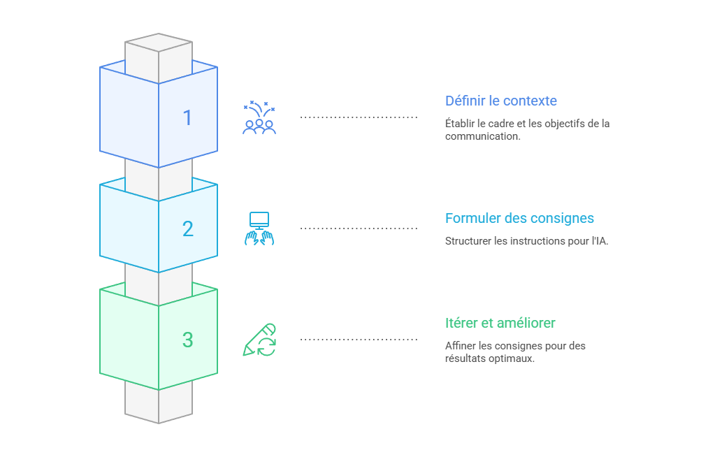 Illustration — Formuler des consignes précises