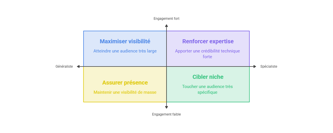 Illustration — Proposer une combinaison équilibrée de profils complémentaires
