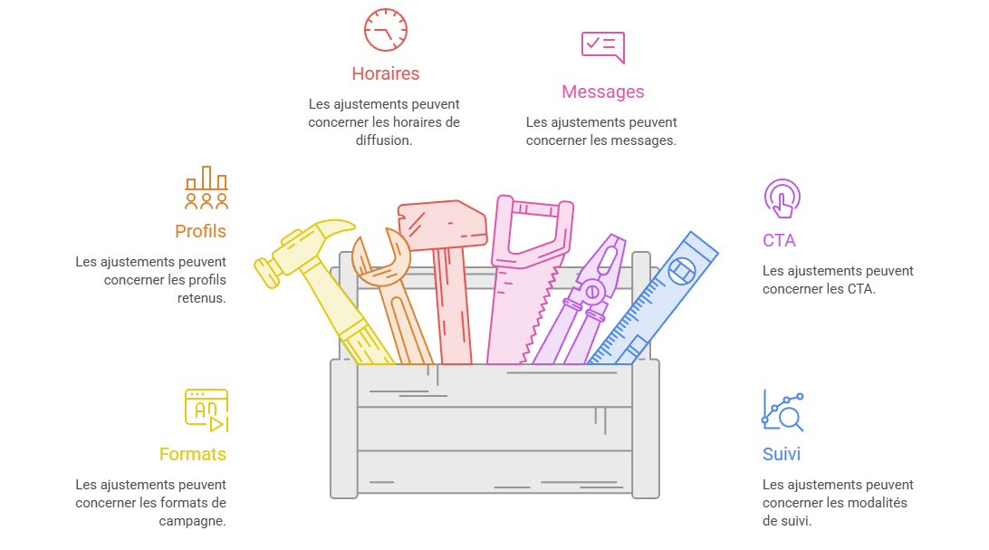 Illustration — Proposer des ajustements opérationnels pour les campagnes suivantes