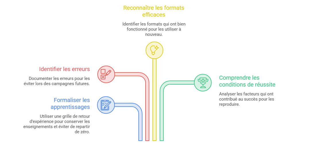 Illustration — Formaliser les apprentissages dans une grille de retour d’expérience
