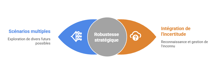 Illustration des scenarios contrastes