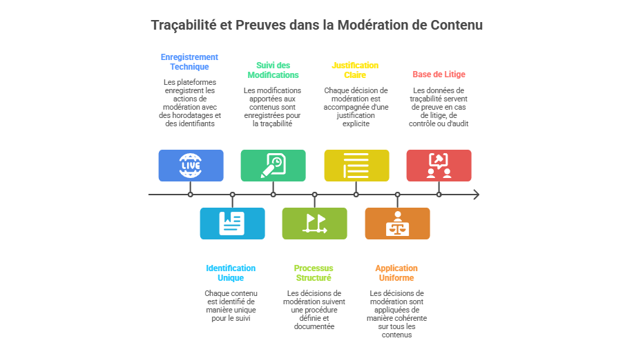 Illustration de la traçabilité