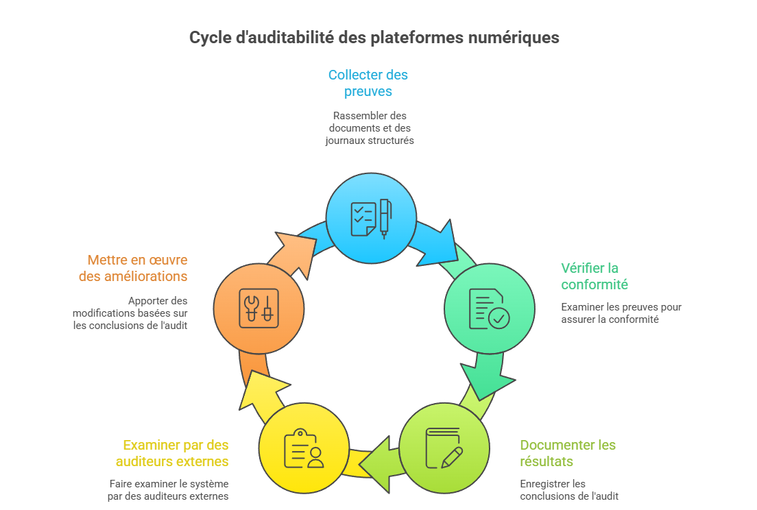 Illustration de l'auditabilité
